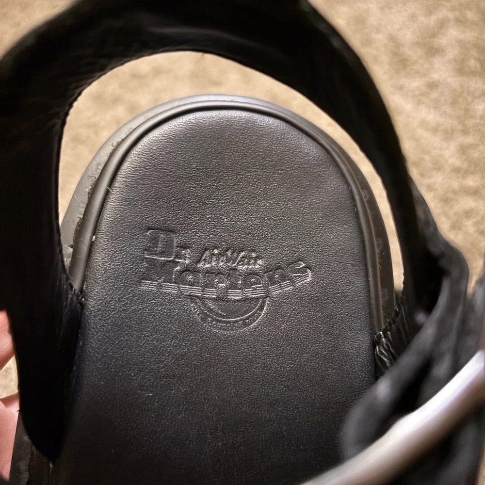 Dr. Martens Black Sandals - Picture 7 of 9